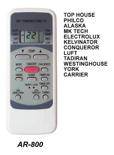 Control Remoto Aire Top House Thse-26cn/fn Thse-26cl4/fl4 1