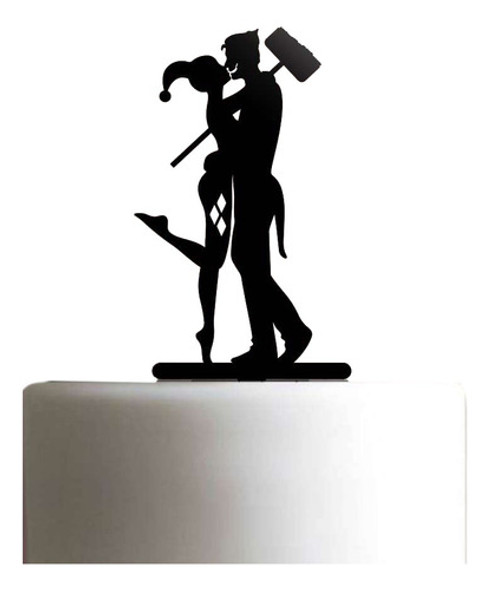 Cake Topper Adorno Torta - Harley Quinn Joker Personalizado 0 Cake Topper Adorno Torta - Harley Quinn Joker Personalizado 0
