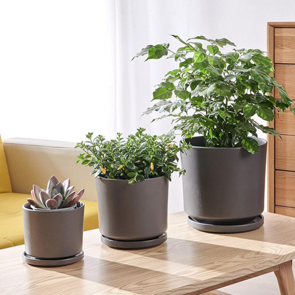 Macetas Lartzell, Macetas De 7,5 Pulgadas Para Plantas De In 1 Macetas Lartzell, Macetas De 7,5 Pulgadas Para Plantas De In 1