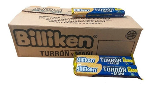 Turrón De Maní Billiken Oblea Rellena Pack X 50 U Original 0 Turrón De Maní Billiken Oblea Rellena Pack X 50 U Original 0