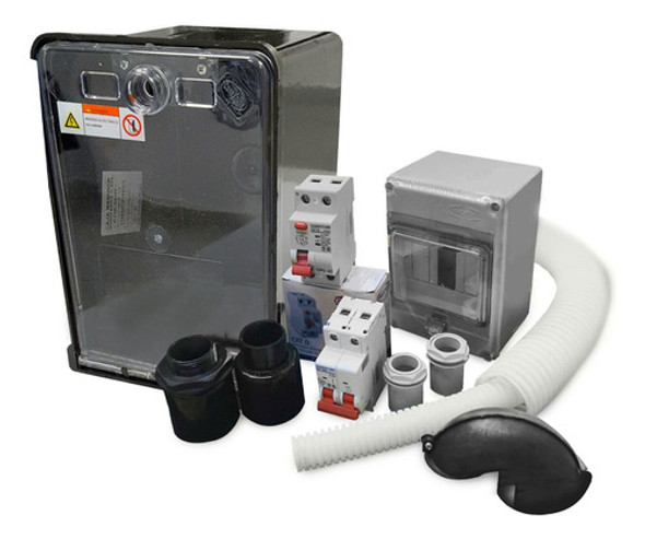 Edelar Monofasico Kit Pilar Termica Conextube Electro Medina 0