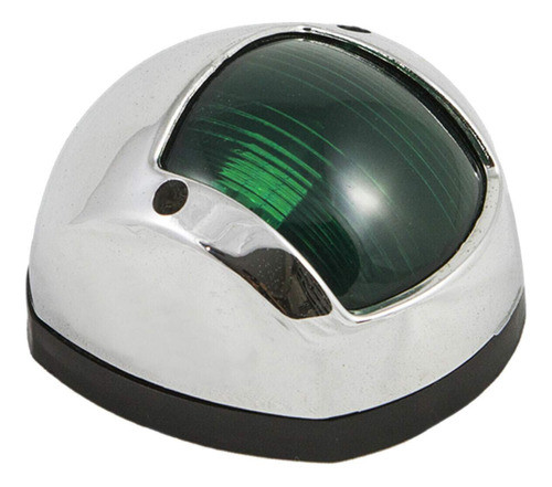 Luz Navegação Cromada Led Be Verde 1