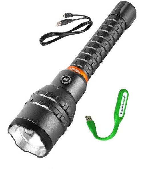 Linterna Led Recargable Usb, Alta Potencia 12000 Lumenes. 0