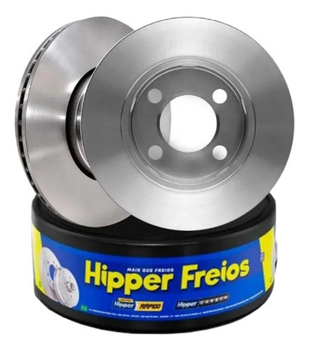 Discos De Freno Hipper Freios Chevrolet Prisma Onix Cobalt 0
