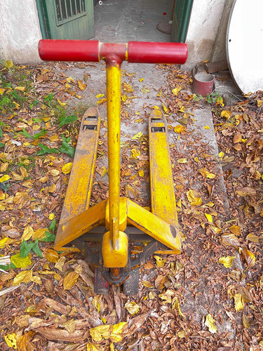 Zorra Hidráulica Carro De Mano Vp 118x70cm Acero 2000kg 0