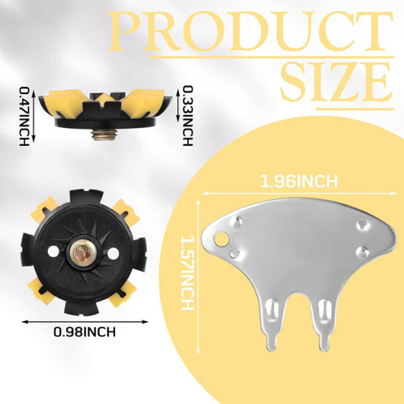 Conjunto De Repuestos Para Tacos De Golf De 6,35 Mm 1 Conjunto De Repuestos Para Tacos De Golf De 6,35 Mm 1