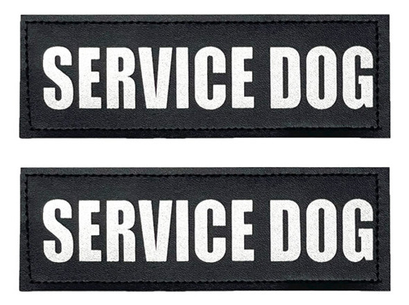 Parches Reflectantes Para Perros De Servicio Albcorp Con Res 0