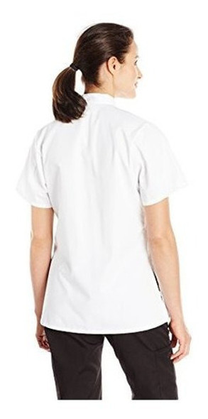 Hilos No Comunes Tahoe Abrigo De Chef Para Mujer 1