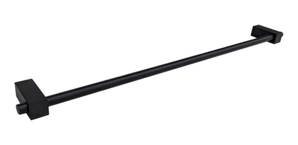 Toallero Barral Negro 42cm Accesorio Baño 0