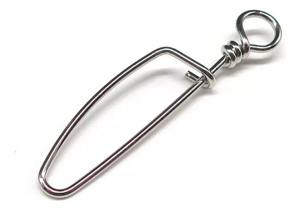 Mosqueton Pesca N° 3 X 10 Unidades Acero Inoxidable 0