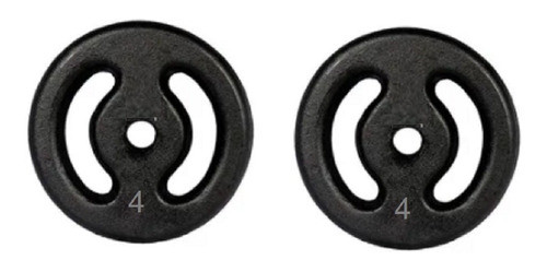 Anilhas De Ferro Fundido Pintada 14 Kg Ipiranga Fitness 1