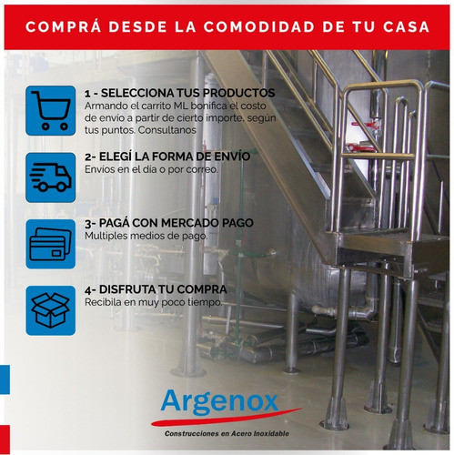 Tubo Tarro Salsero 12,5cm X 25cm Acero Inoxidable 18/8 1