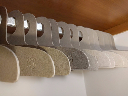 Perchas Sustentable Cartón Ecológicas - Tradicional - X 12u. 1