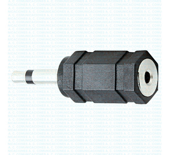 Plug 3,50 Mm. Mono Jack 3,50 Mm. Stereo Fact. Env. Grat. 0