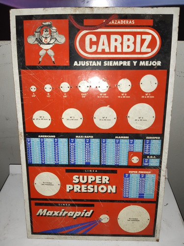 Exhibidor Carbiz 60 X 50 Cbs 0