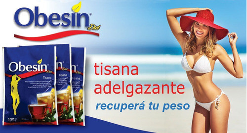Obesin Diet - Adelgazante -  Pack X 3 Uds De 100g 1