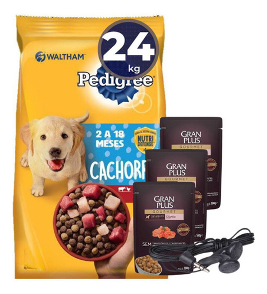 Racion Pedigree Cachorro 21 Kg + Regalo / Espacio Mascota 0