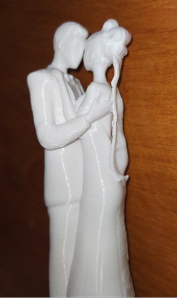 Adorno Topper Torta Pastel De Casamiento Pareja Novios 1