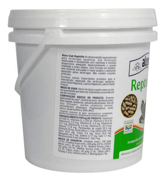 Alcon Reptolife Ração Tartaruga 1 Kg 1