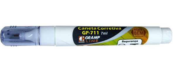 Caneta Corretiva Gp-711 7ml Metal 0