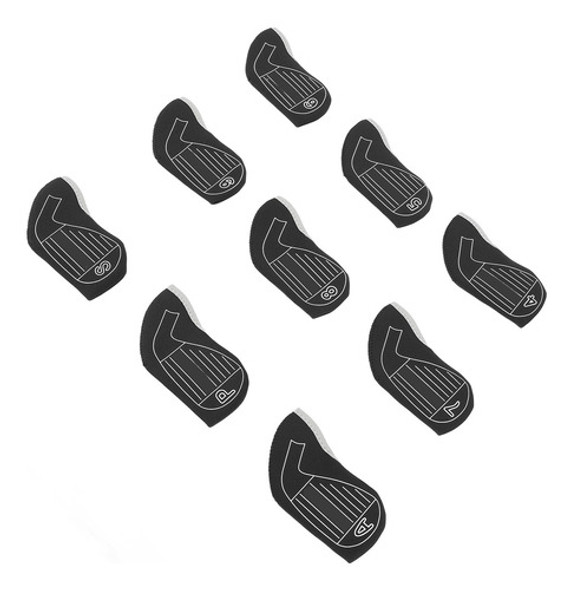 Conjunto De Capas Club Head, 9 Peças, Capas, Tecido Macio, À 0 Conjunto De Capas Club Head, 9 Peças, Capas, Tecido Macio, À 0