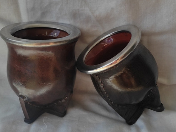 Mate En Cerámica Cuero 0