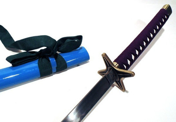 Espada Katana Anime Meitou 9424 + Suporte 0 Espada Katana Anime Meitou 9424 + Suporte 0