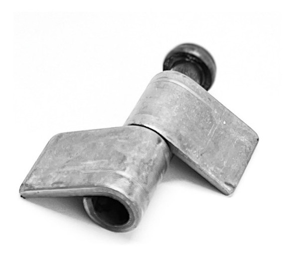 Bisagra Ficha Herrería Pesada - 100x32 - Para Soldar - 4mm 0