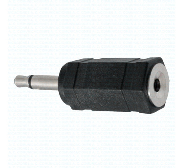 Plug 3,50 Mm. Mono Jack 2,50 Mm. Mono Fact. Cuot. 0