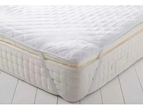 Cubrecolchon Matelaseado Ajustable Protector 190x160 1