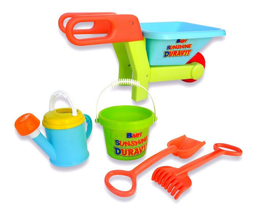 Carretilla Completa Balde Regadera Jardin Huerta Duravit Tl 0