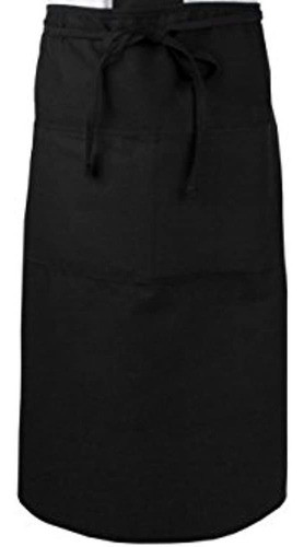 Ritz Food Service Cl2pwabk-1 Delantal De Cintura Bistro Con 0