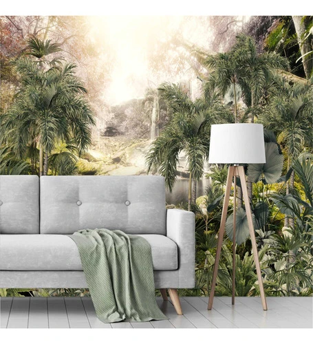 Papel De Parede Jardim Floresta Tropical 2,70x2,50m  G1134 1