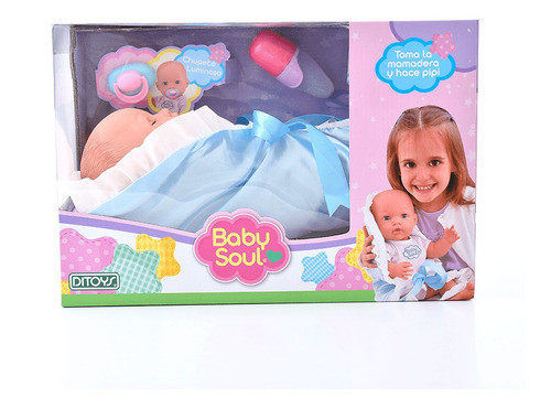 Baby Soul Bebe Hora De Dormir Celeste 0