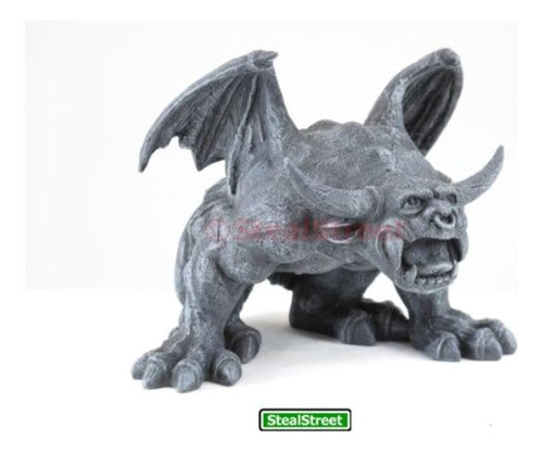 Ytc Bull Horned Gargoyle - Figura De Escultura De Estatua De 1