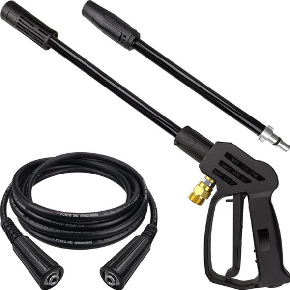 Kit Pistola 3mts Mangueira Compatível Lavadora Wap Valente 0 Kit Pistola 3mts Mangueira Compatível Lavadora Wap Valente 0