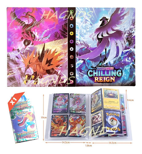 Album Pokemon Para 240 Cartas Tcg 2022-23 Entrega Inmediata 0