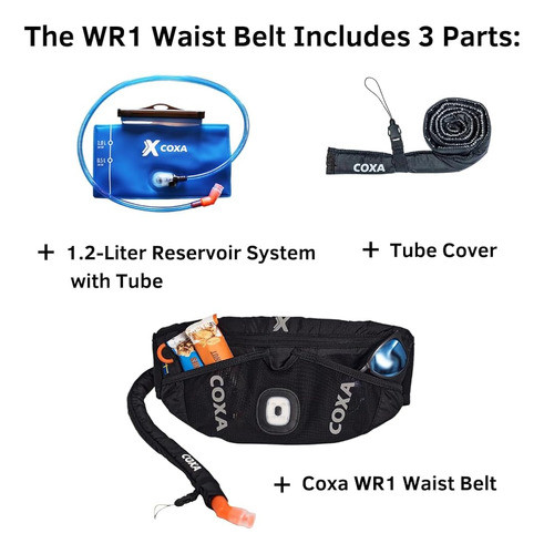 Coxa Wr1 Cinturón De Hidratación Para Mujer Y Hombre - Riñon 1