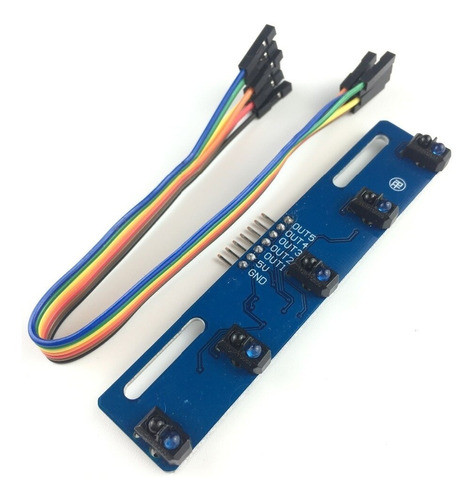 Tcrt 5000l Sensor Reflectivo Sigue Línea Arduino. 0