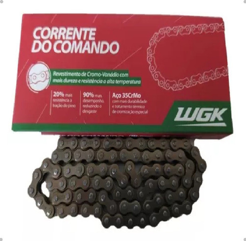 Corrente Comando Honda Cg 150 Cg 125 Nxr 125 150 Burgman Wgk 0