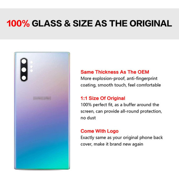 Carcasa Para Samsung Galaxy Note 10+ Reemplazo De Vidrio De 1 Carcasa Para Samsung Galaxy Note 10+ Reemplazo De Vidrio De 1