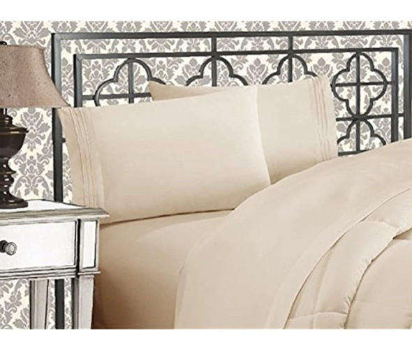 Elegante Comodidad Lujoso 1500 Hilos Egipcio Tres Líneas Bor 0 Elegante Comodidad Lujoso 1500 Hilos Egipcio Tres Líneas Bor 0