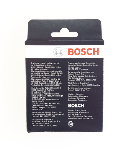 Juego De Cuatro Bujías Bosch Fr78 Super 4 1