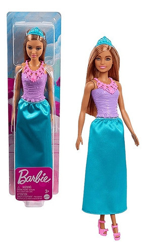 Barbie Muñeca Articulada Reina Princesa Morena Morocha Nueva 0