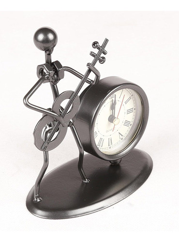 Clásico Vintage Old Fashion Iron Art Musician  Home Office 1