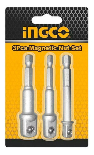 Set De 3 Adaptadores Para Dado 1/4 Ingco Super Oferta - Tyt 0