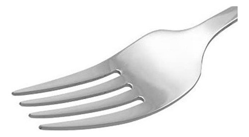 Tenedores De Acero Inoxidable Con Borde Redondo, Pack X12 1
