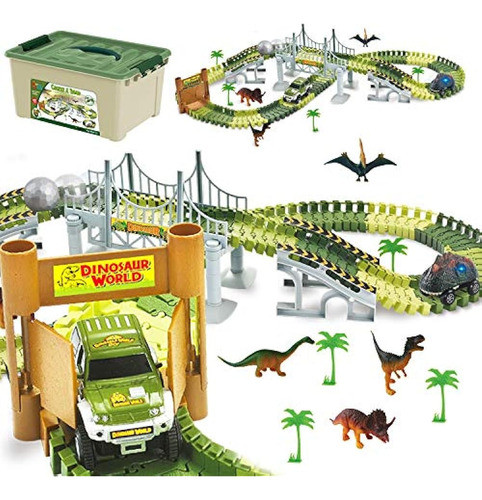 Toyvelt Dinosaurio Pista Set 0