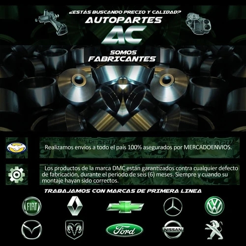 Bomba De Agua Dmc P/ Ford Camion Cargo - Iveco Tector - 2 Ag 1