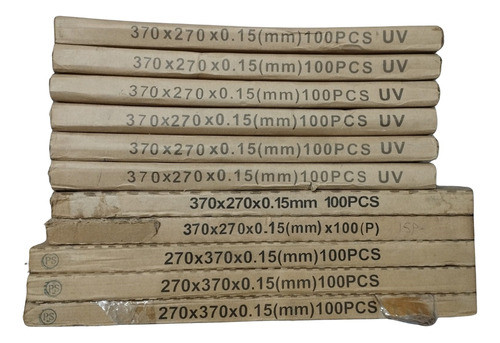 Chapa Positiva Offset 250 X 370 X 0,15mm 0